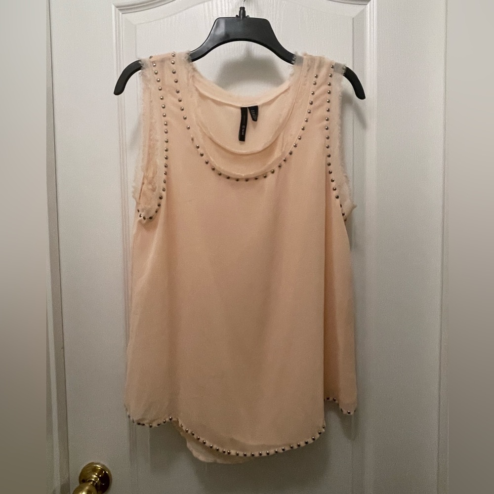 MNG sheer tank top